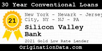 Silicon Valley Bank 30 Year Conventional Loans gold
