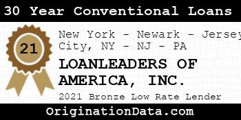 LOANLEADERS OF AMERICA  30 Year Conventional Loans bronze