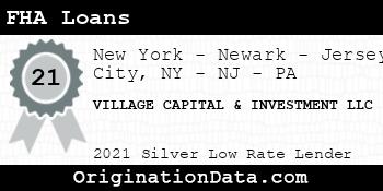 VILLAGE CAPITAL & INVESTMENT  FHA Loans silver