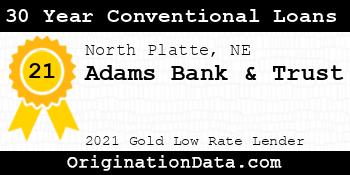 Adams Bank & Trust 30 Year Conventional Loans gold