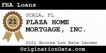 PLAZA HOME MORTGAGE  FHA Loans bronze