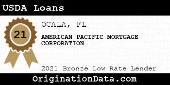 AMERICAN PACIFIC MORTGAGE CORPORATION USDA Loans bronze