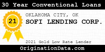 SOFI LENDING CORP. 30 Year Conventional Loans gold