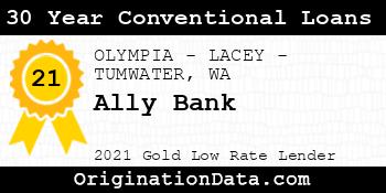 Ally Bank 30 Year Conventional Loans gold