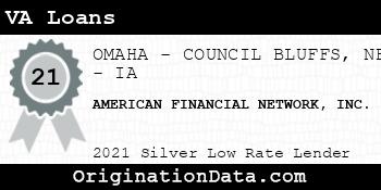 AMERICAN FINANCIAL NETWORK  VA Loans silver
