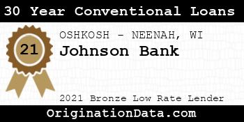 Johnson Bank 30 Year Conventional Loans bronze