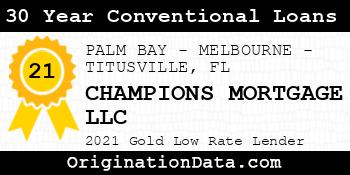 CHAMPIONS MORTGAGE  30 Year Conventional Loans gold