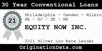 EQUITY NOW  30 Year Conventional Loans silver