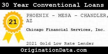 Chicago Financial Services 30 Year Conventional Loans gold