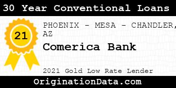 Comerica Bank 30 Year Conventional Loans gold