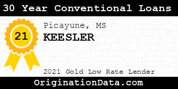 KEESLER 30 Year Conventional Loans gold