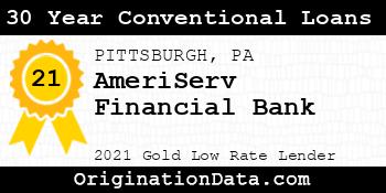 AmeriServ Financial Bank 30 Year Conventional Loans gold