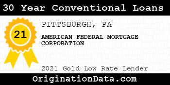 AMERICAN FEDERAL MORTGAGE CORPORATION 30 Year Conventional Loans gold
