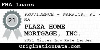 PLAZA HOME MORTGAGE  FHA Loans silver