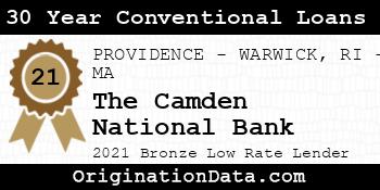 The Camden National Bank 30 Year Conventional Loans bronze