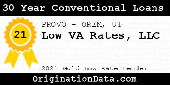 Low VA Rates  30 Year Conventional Loans gold
