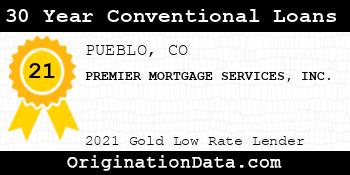 PREMIER MORTGAGE SERVICES 30 Year Conventional Loans gold