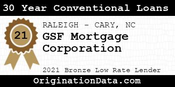 GSF Mortgage Corporation 30 Year Conventional Loans bronze