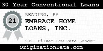 EMBRACE HOME LOANS  30 Year Conventional Loans silver