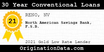 North American Savings Bank F.S.B. 30 Year Conventional Loans gold