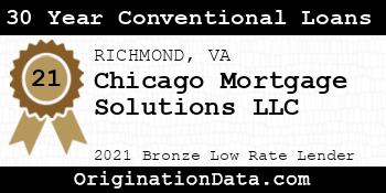 Chicago Mortgage Solutions 30 Year Conventional Loans bronze