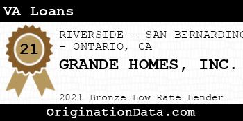GRANDE HOMES VA Loans bronze