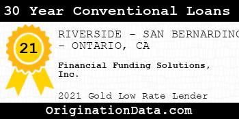 Financial Funding Solutions  30 Year Conventional Loans gold