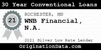 WNB Financial N.A. 30 Year Conventional Loans silver