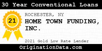 HOME TOWN FUNDING  30 Year Conventional Loans gold