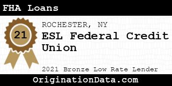 ESL Federal Credit Union FHA Loans bronze