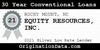 EQUITY RESOURCES  30 Year Conventional Loans silver