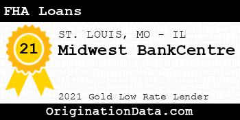 Midwest BankCentre FHA Loans gold