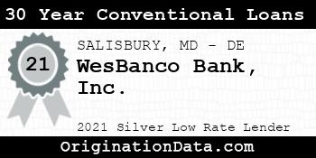 WesBanco Bank  30 Year Conventional Loans silver