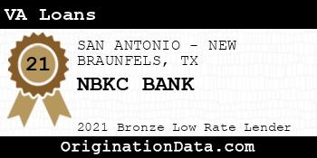 NBKC BANK VA Loans bronze