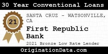 First Republic Bank 30 Year Conventional Loans bronze