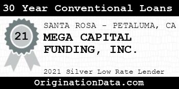MEGA CAPITAL FUNDING  30 Year Conventional Loans silver