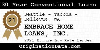 EMBRACE HOME LOANS  30 Year Conventional Loans bronze