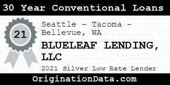 BLUELEAF LENDING  30 Year Conventional Loans silver