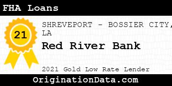 Red River Bank FHA Loans gold