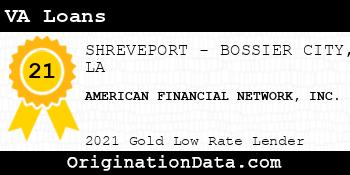 AMERICAN FINANCIAL NETWORK  VA Loans gold