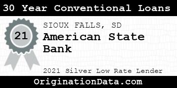 American State Bank 30 Year Conventional Loans silver