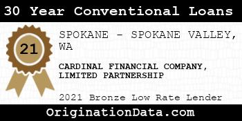 CARDINAL FINANCIAL COMPANY LIMITED PARTNERSHIP 30 Year Conventional Loans bronze