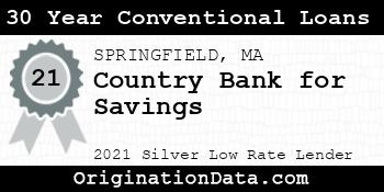 Country Bank for Savings 30 Year Conventional Loans silver