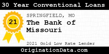 The Bank of Missouri 30 Year Conventional Loans gold