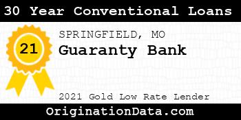 Guaranty Bank 30 Year Conventional Loans gold