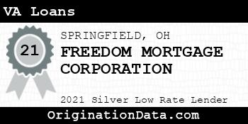 FREEDOM MORTGAGE CORPORATION VA Loans silver