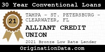 ALLIANT CREDIT UNION 30 Year Conventional Loans bronze