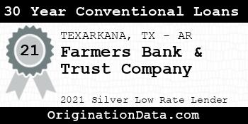 Farmers Bank & Trust Company 30 Year Conventional Loans silver