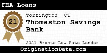 Thomaston Savings Bank FHA Loans bronze