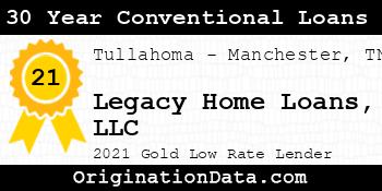 Legacy Home Loans  30 Year Conventional Loans gold